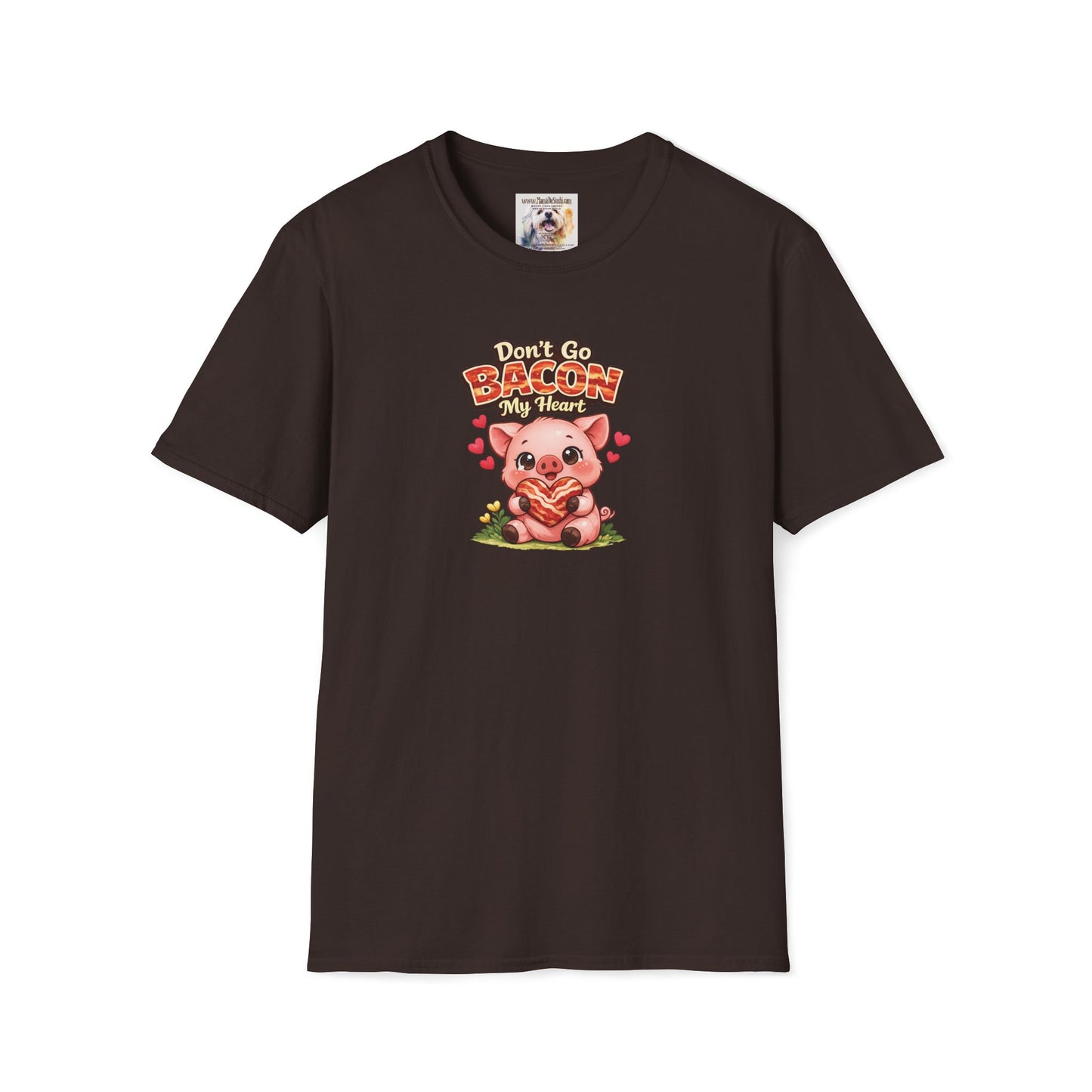 Unisex Softstyle T-Shirt - Don't go Bacon My Heart