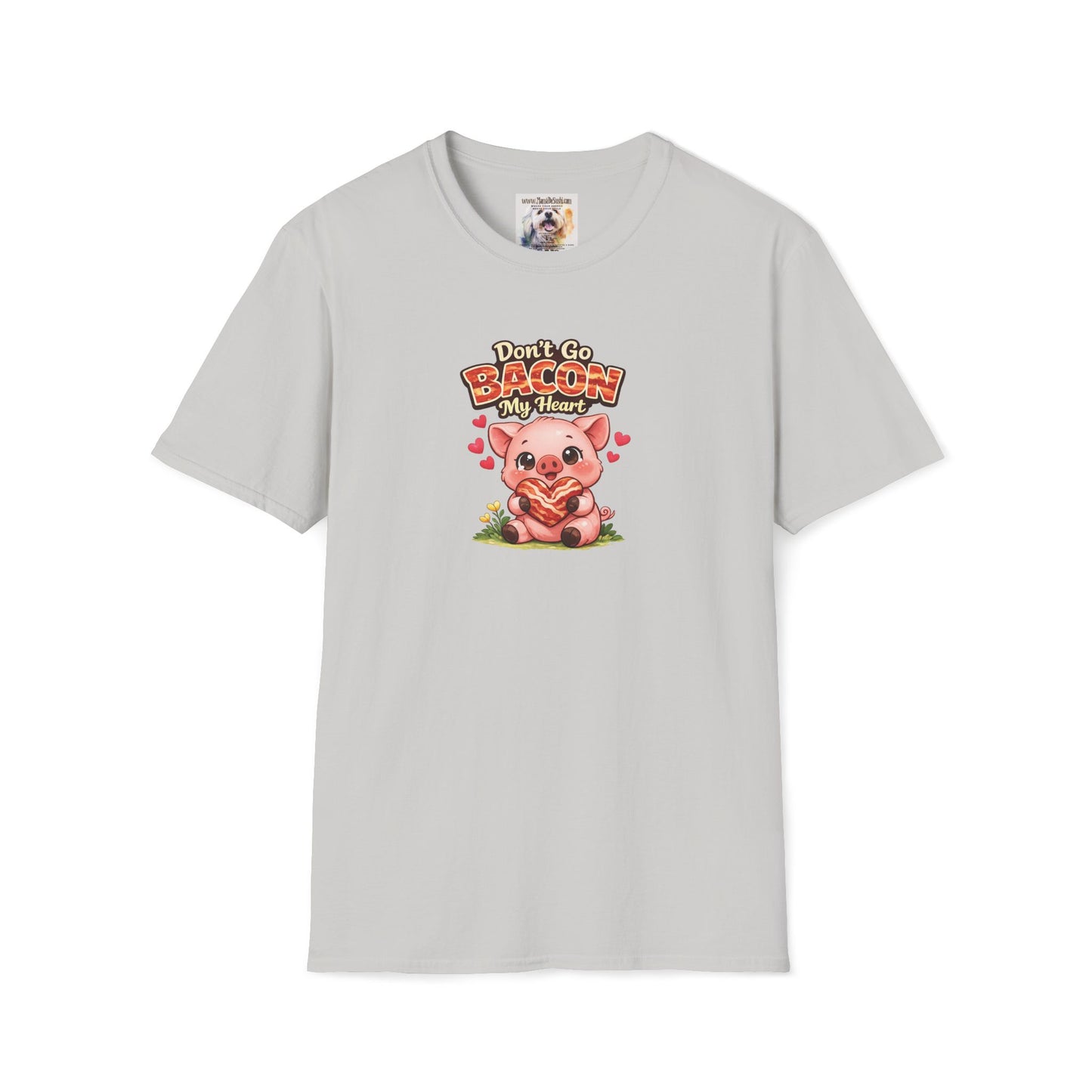 Unisex Softstyle T-Shirt - Don't go Bacon My Heart