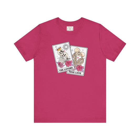 The Lovers, True Love - Cards & Hearts - MamaDeSushi - Women's Favorite Tee