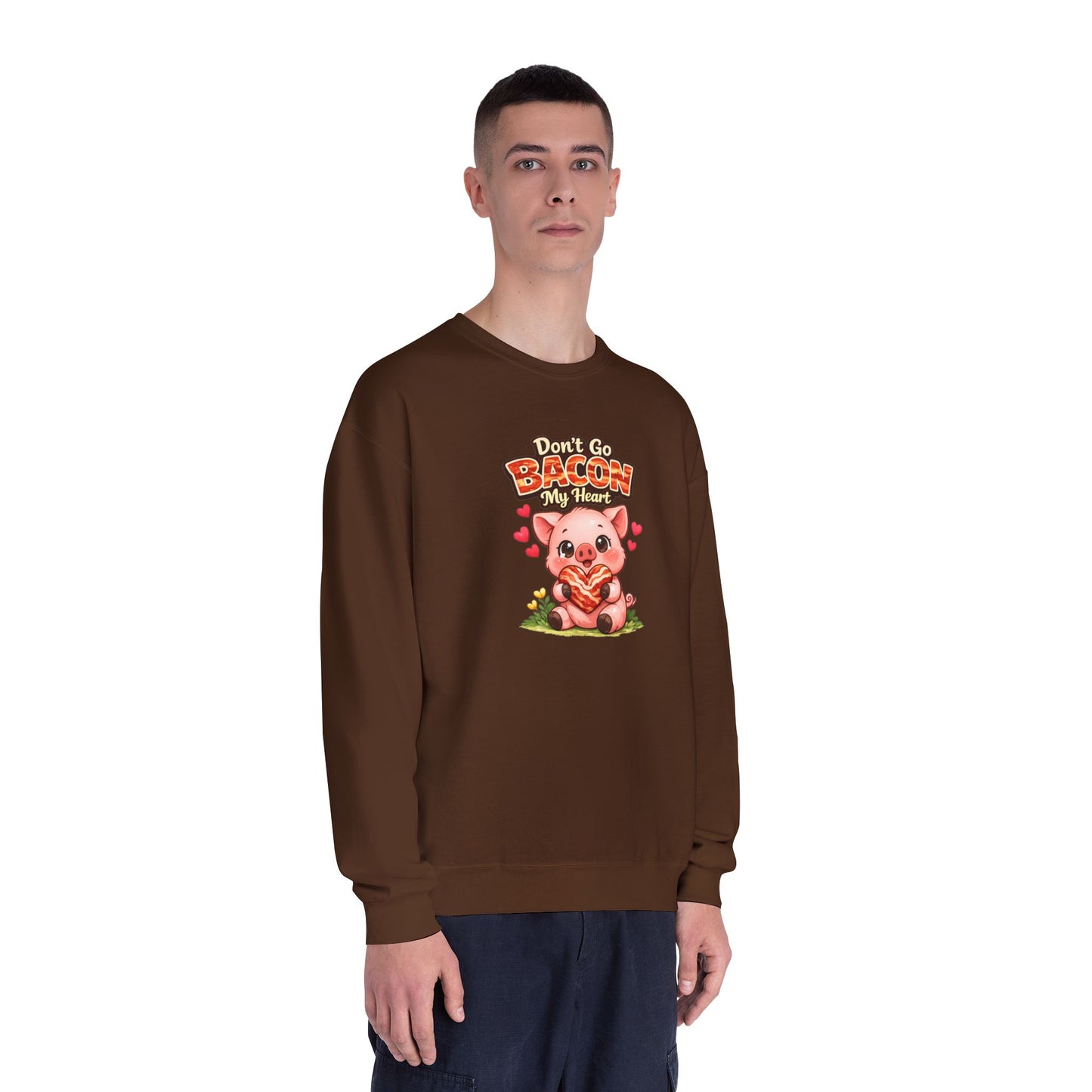 Unisex NuBlend® Crewneck Sweatshirt - Don't go Bacon My Heart
