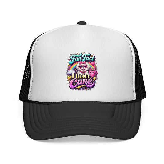 Trucker Caps - Fun Fact, I don't care - Maltese