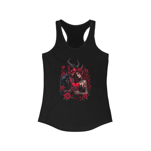 Women's Ideal Racerback Tank - Me & the Mr