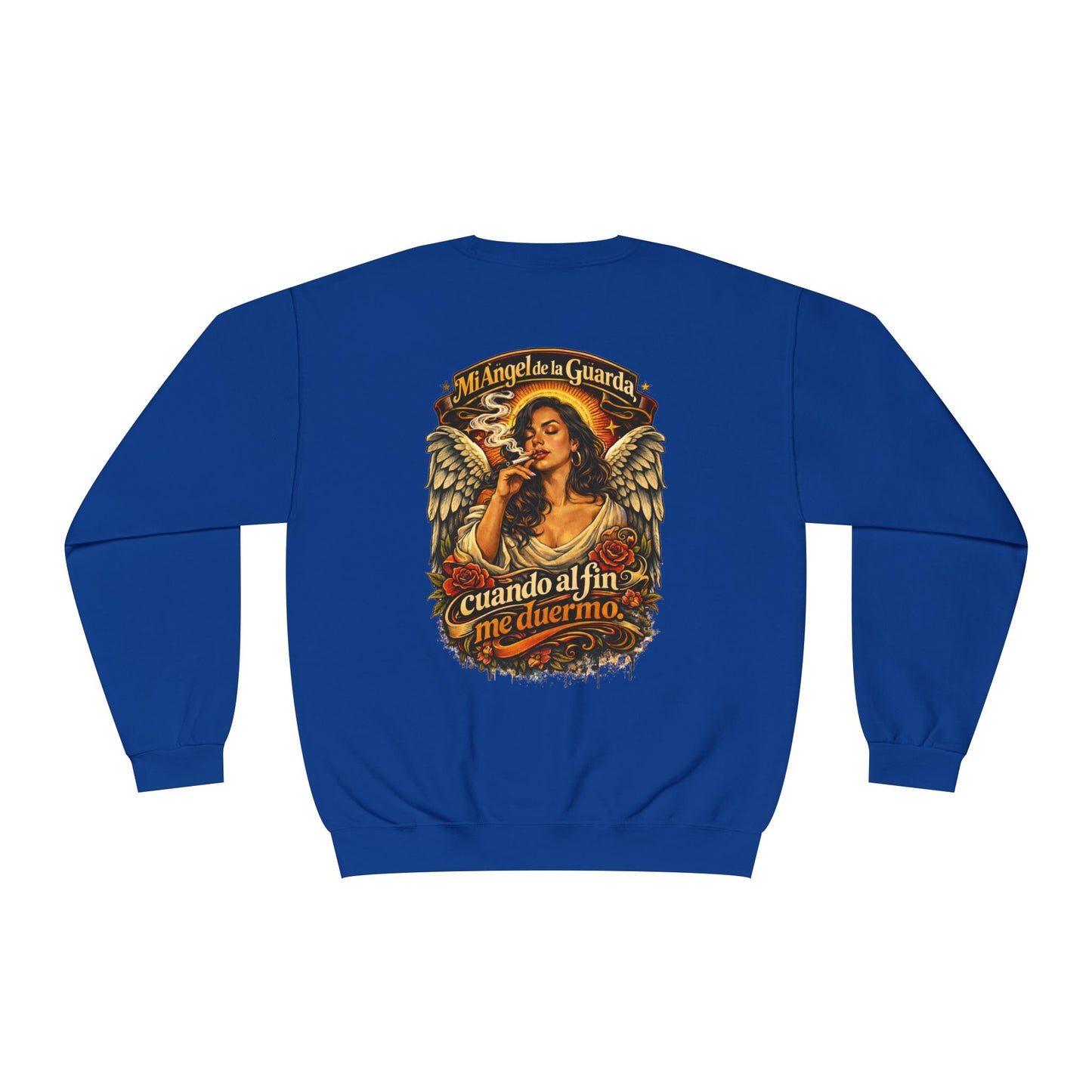 Unisex NuBlend® Crewneck Sweatshirt - Angel de Mi Guarda