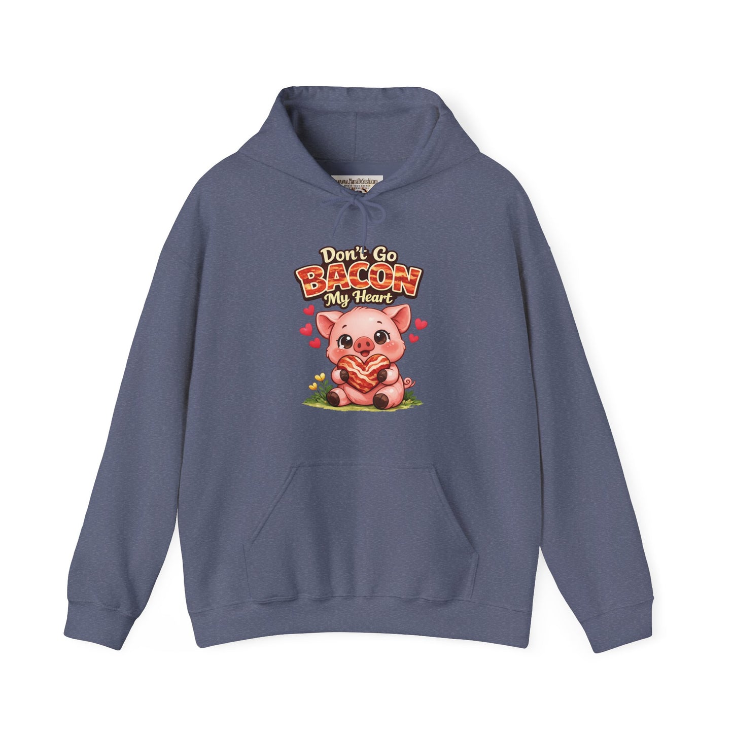 Unisex Heavy Blend™ Hooded Sweatshirt - Don't go Bacon My Heart