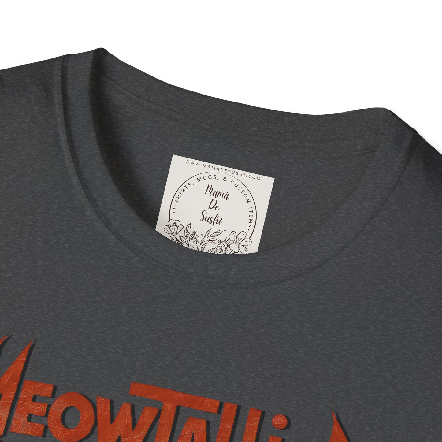 MeowTallicA Cat - Kitty - MamaDeSushi - Unisex Softstyle T-Shirt