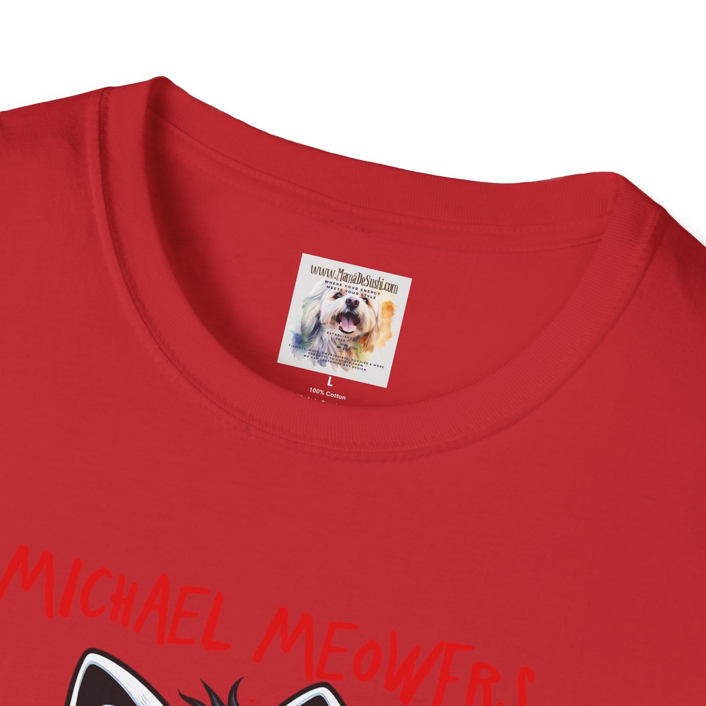 Michael Meowers - Cat - Kitty - MamaDeSushi - Unisex Softstyle T-Shirt