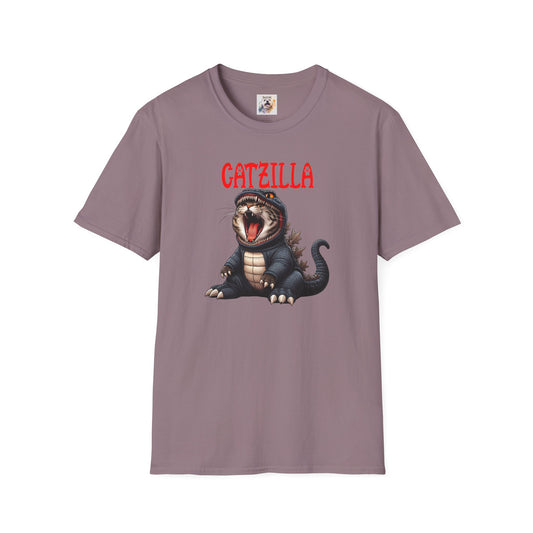 CatZilla - Cat - Kitty - MamaDeSushi - Unisex Softstyle T-Shirt