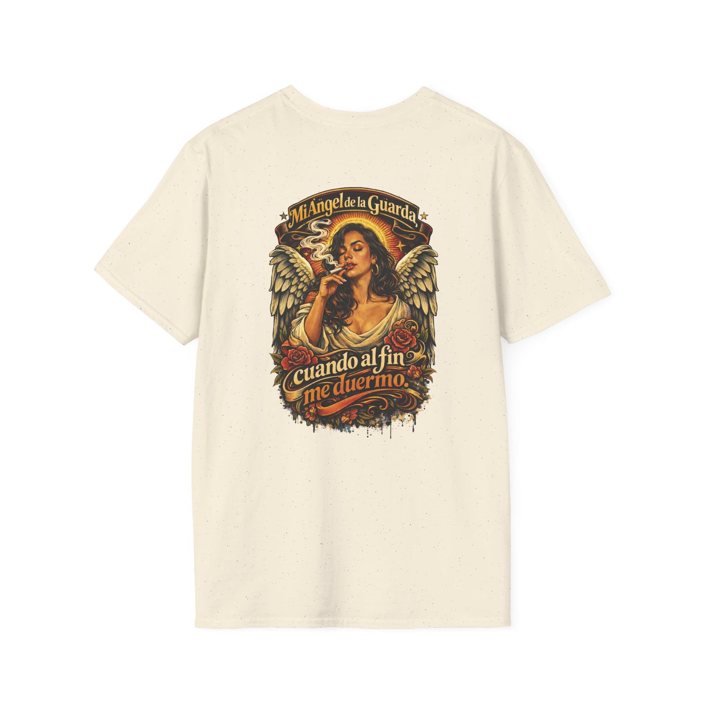 Unisex Softstyle T-Shirt - Angel de Mi Guarda