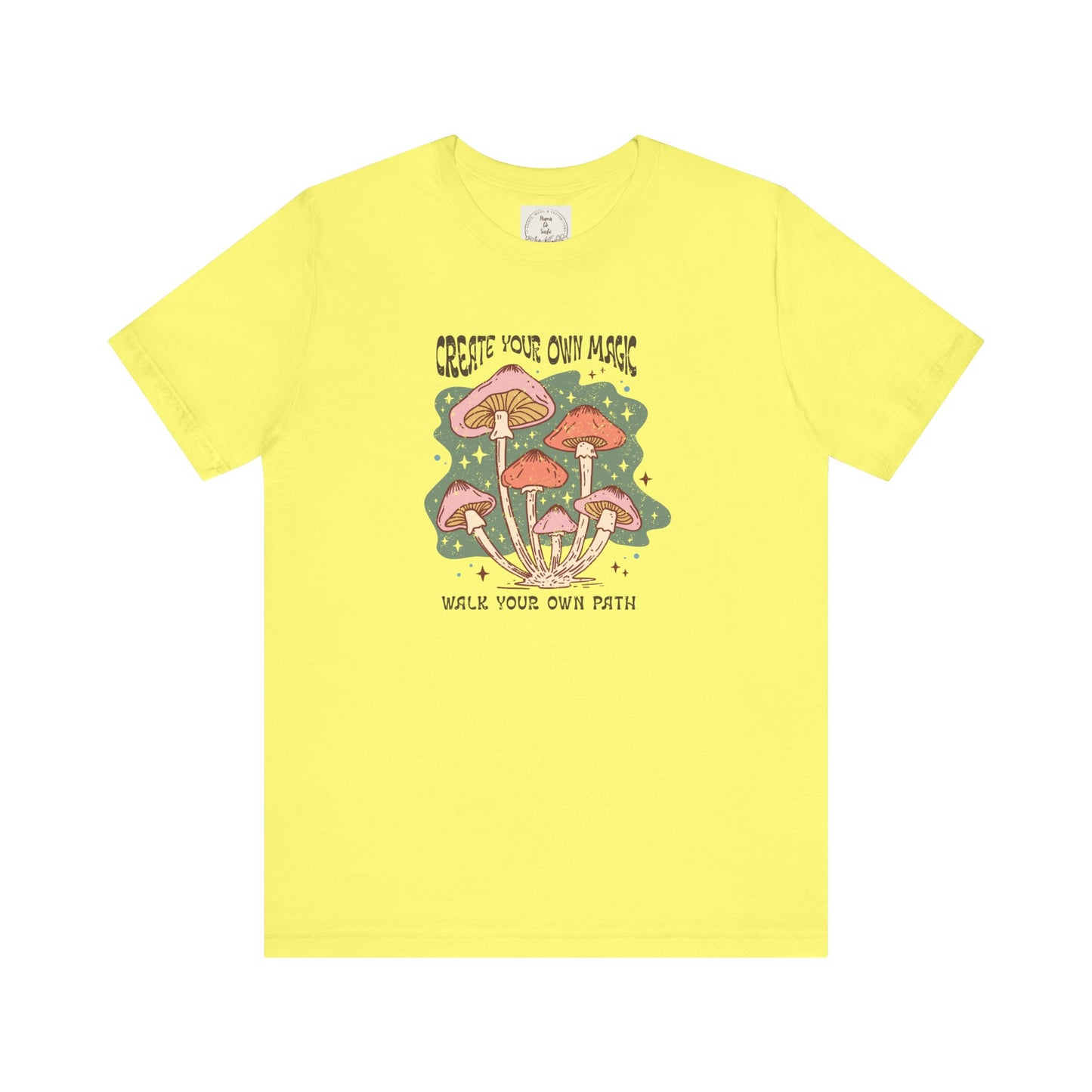 Create your own Magic walk your own path - Boho Retro - MamaDeSushi - Unisex Jersey Short Sleeve Tee