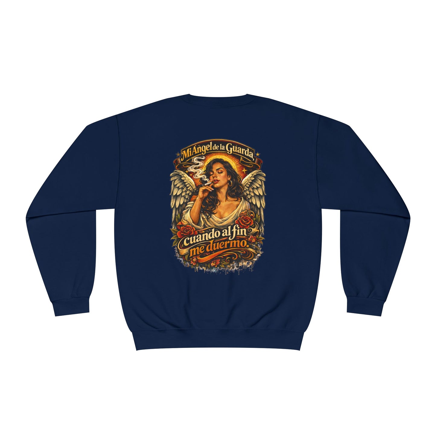 Unisex NuBlend® Crewneck Sweatshirt - Angel de Mi Guarda