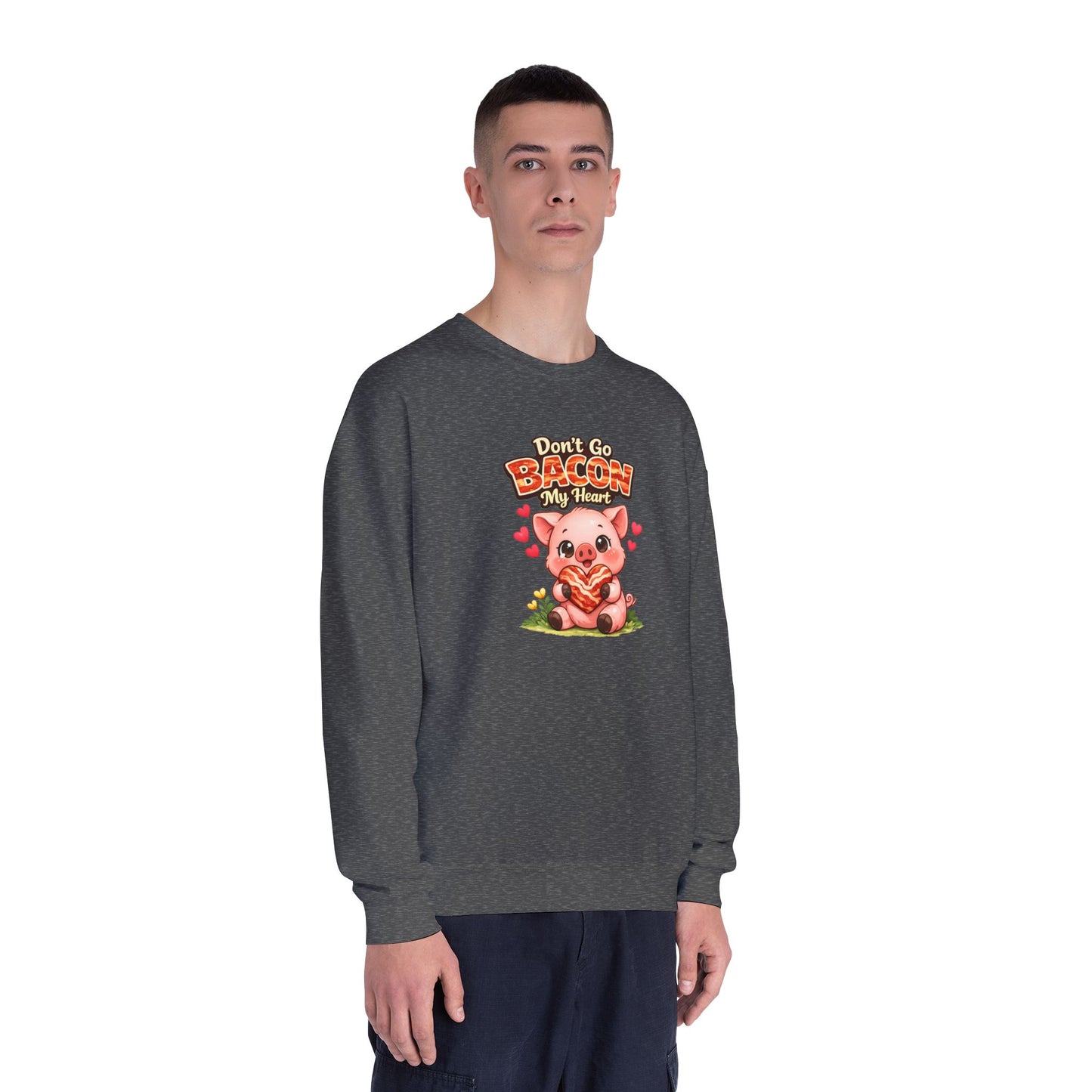 Unisex NuBlend® Crewneck Sweatshirt - Don't go Bacon My Heart