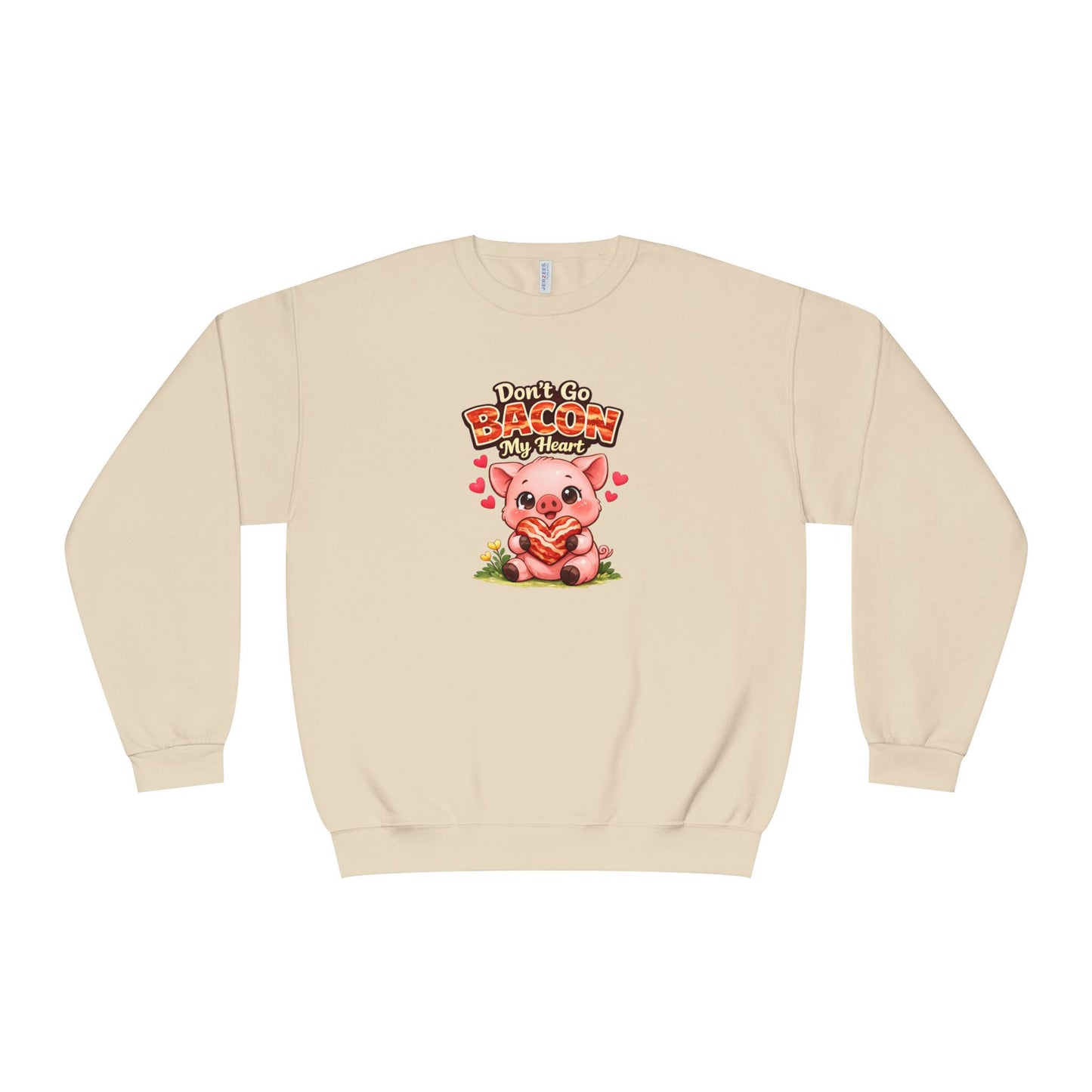 Unisex NuBlend® Crewneck Sweatshirt - Don't go Bacon My Heart