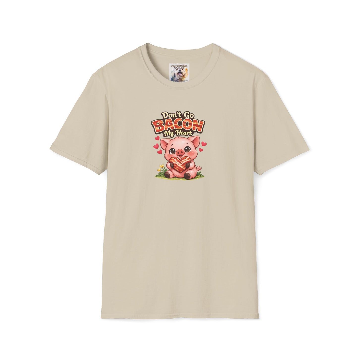 Unisex Softstyle T-Shirt - Don't go Bacon My Heart