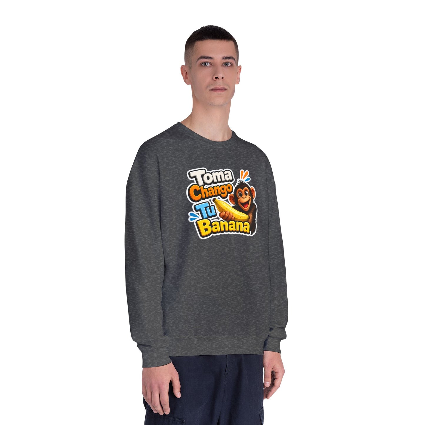 Unisex NuBlend® Crewneck Sweatshirt - Toma Chango Tu Banana