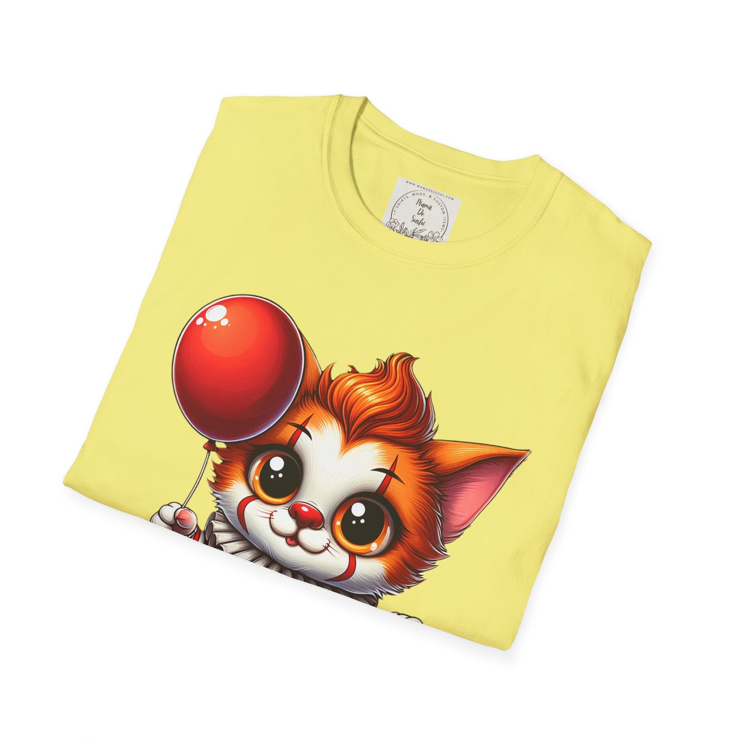 CA-IT Cat - Kitty - MamaDeSushi - Unisex Softstyle T-Shirt