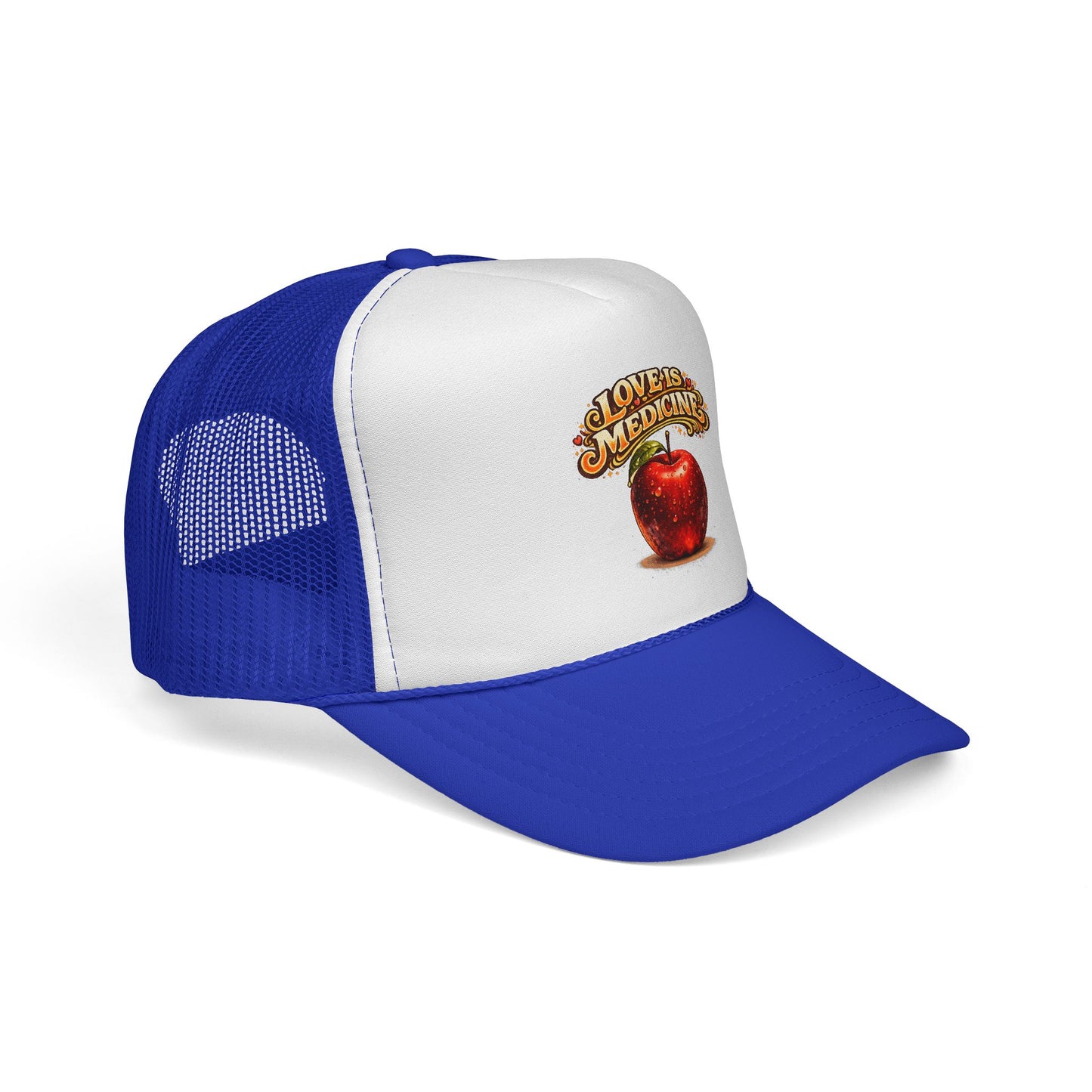 Trucker Caps - Love is Medicine - Manzana