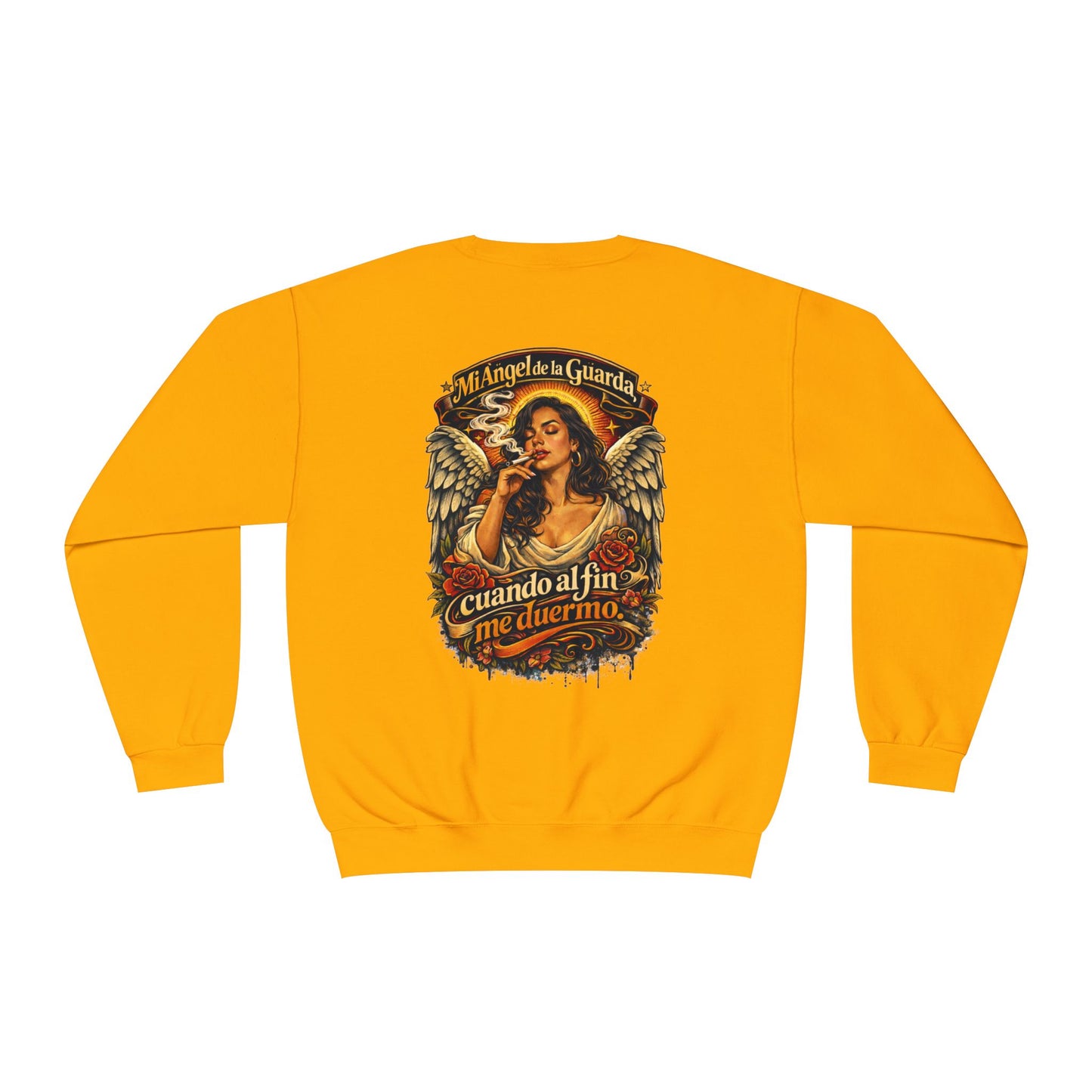 Unisex NuBlend® Crewneck Sweatshirt - Angel de Mi Guarda