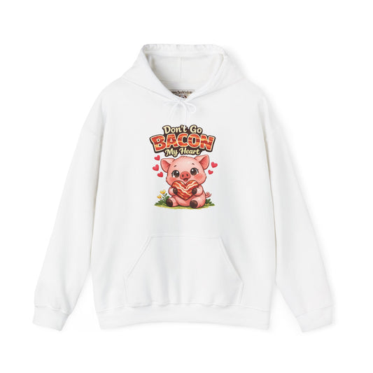 Unisex Heavy Blend™ Hooded Sweatshirt - Don't go Bacon My Heart