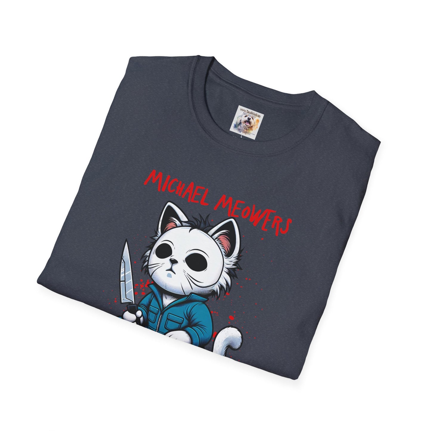 Michael Meowers - Cat - Kitty - MamaDeSushi - Unisex Softstyle T-Shirt