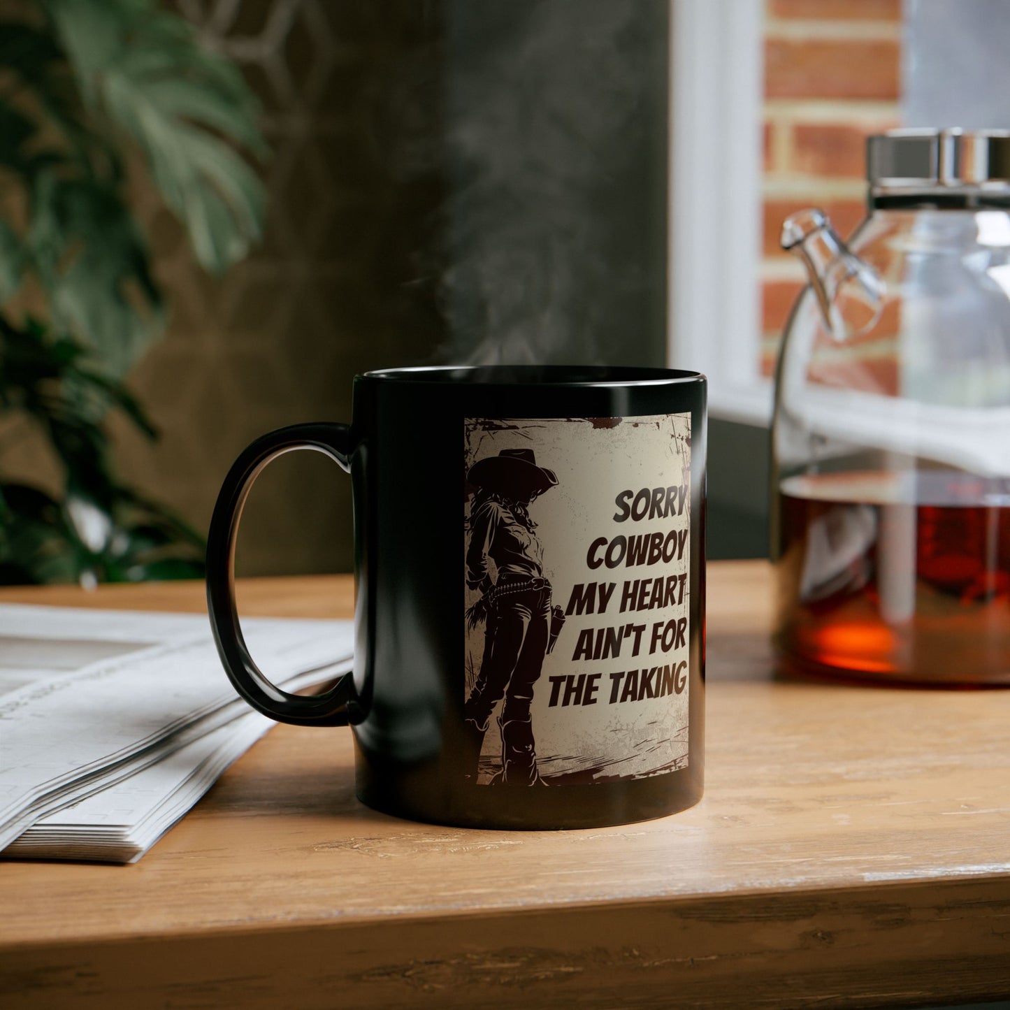 Western Cowgirl Horse Ranch Rodeo Southern Country Style, Cowgirl Mug 15oz, Rustic Farmhouse Kitchen Decor, Gift for Cowgirl, Horse