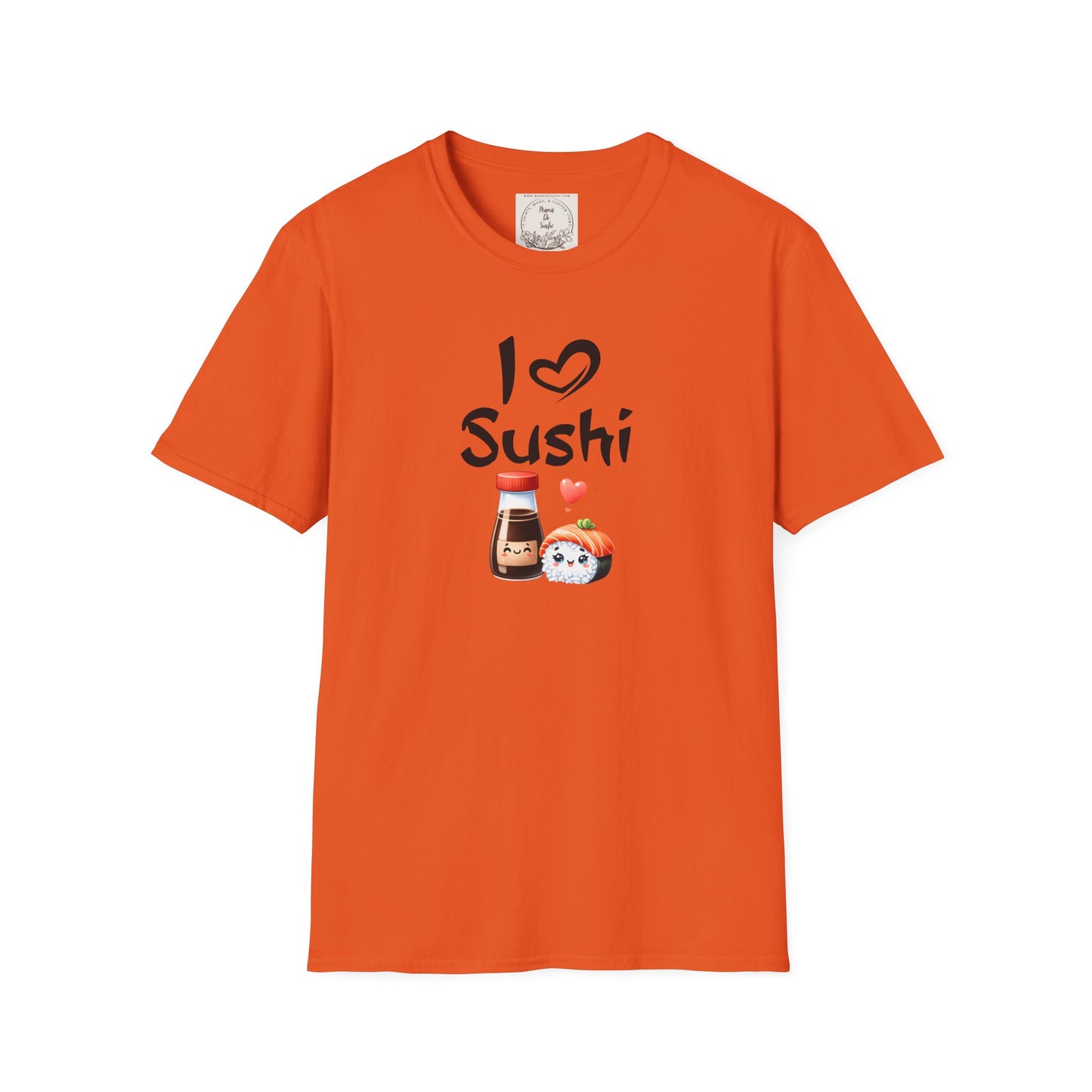 I heart Sushi - MamaDeSushi - Unisex Softstyle T-Shirt