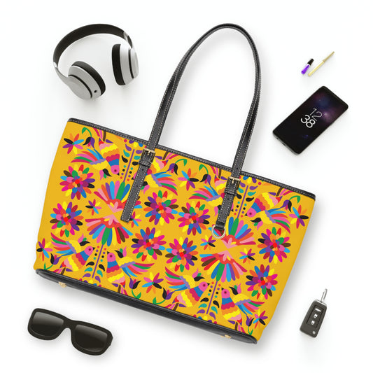 Yellow - Chic PU Leather Shoulder Bag - Fashionable Tote for Confident Women, Perfect Gift for Celebrations