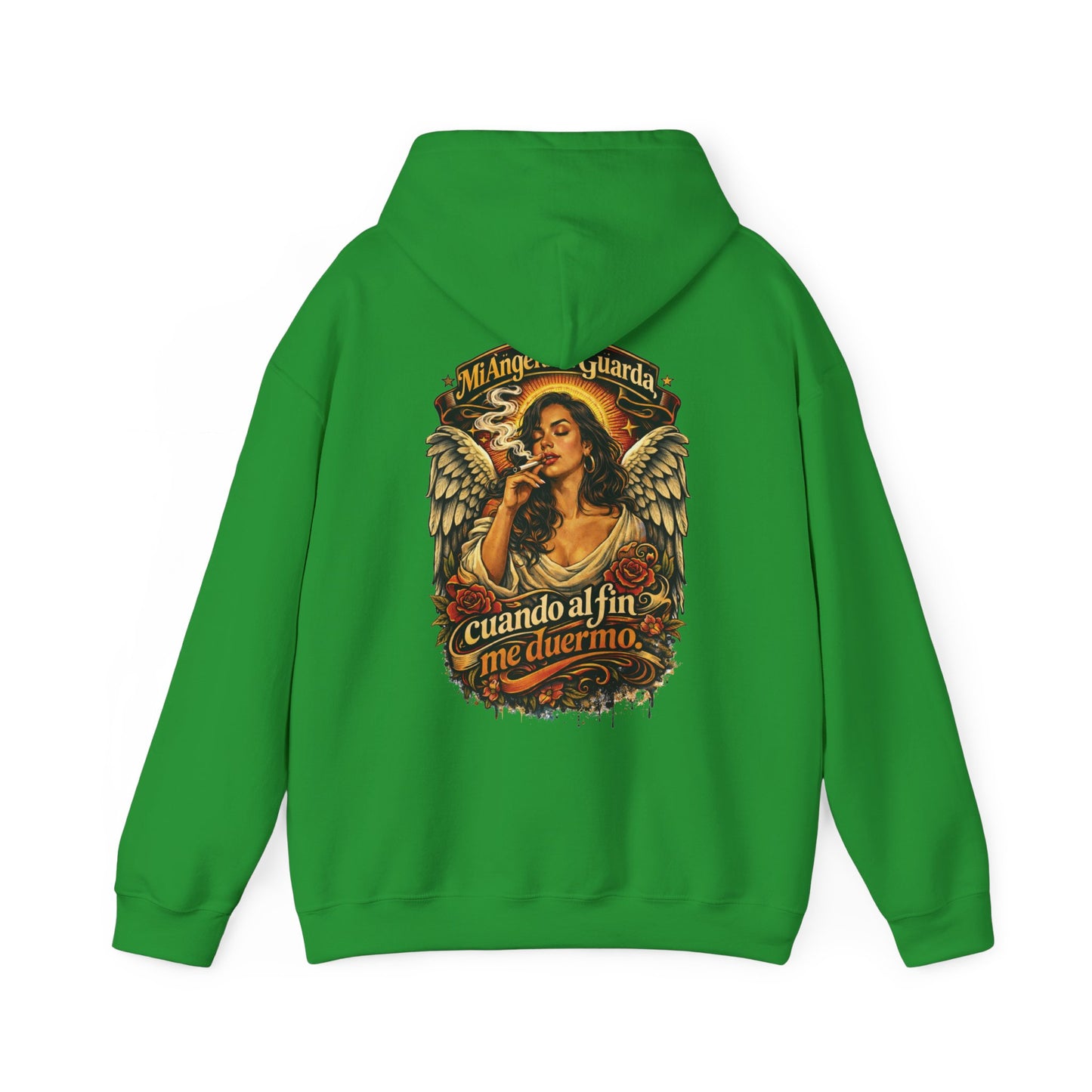 Unisex Heavy Blend™ Hooded Sweatshirt - Angel de Mi Guarda