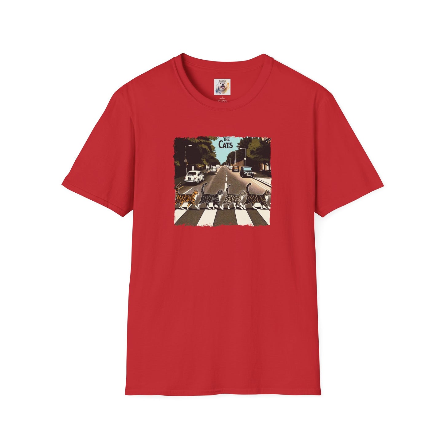 The Cats - Keetles - Cat - Kitty - MamaDeSushi - Unisex Softstyle T-Shirt