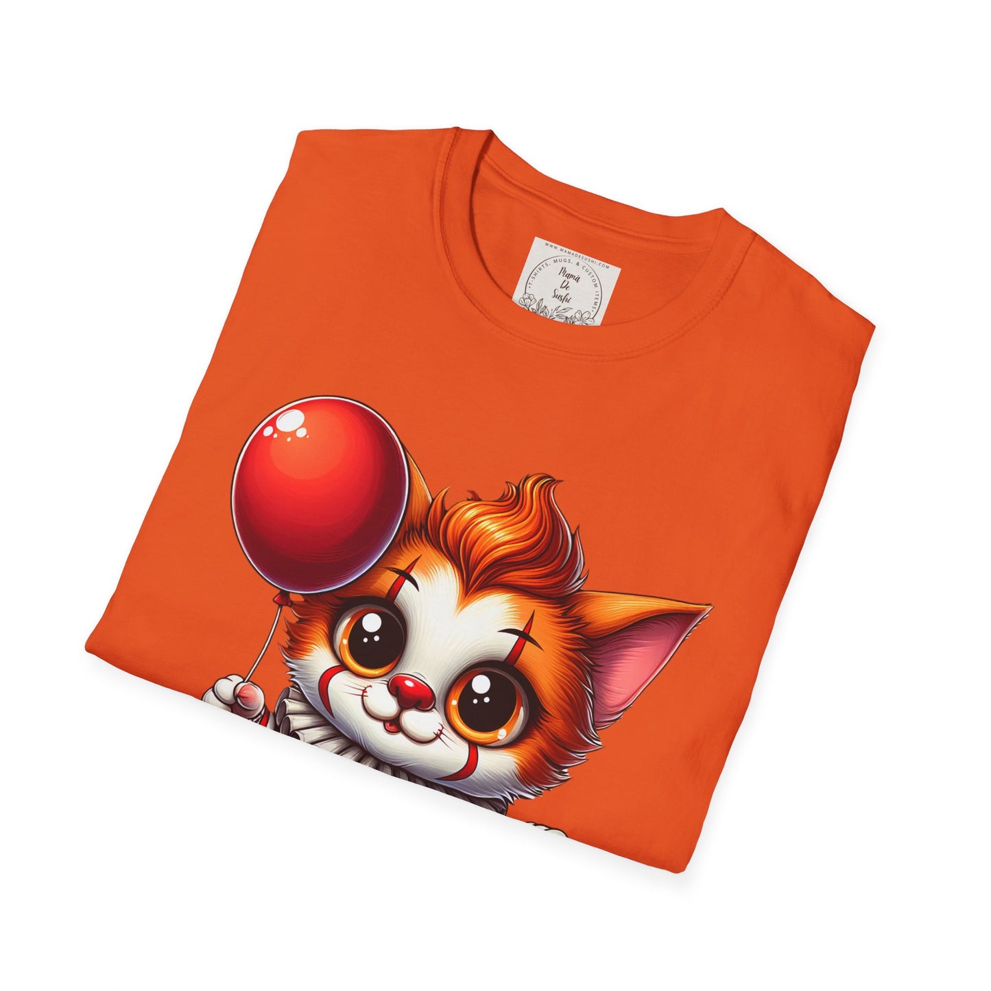 CA-IT Cat - Kitty - MamaDeSushi - Unisex Softstyle T-Shirt