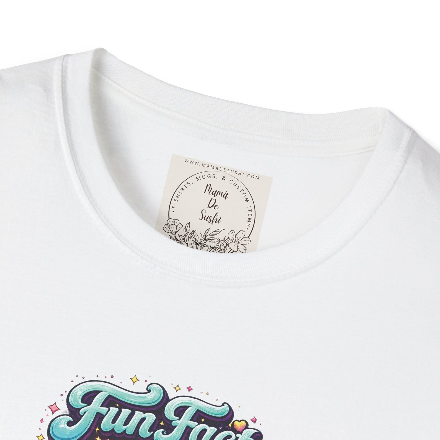 Unisex Softstyle T-Shirt - Fun Fact, I don't care - Maltese