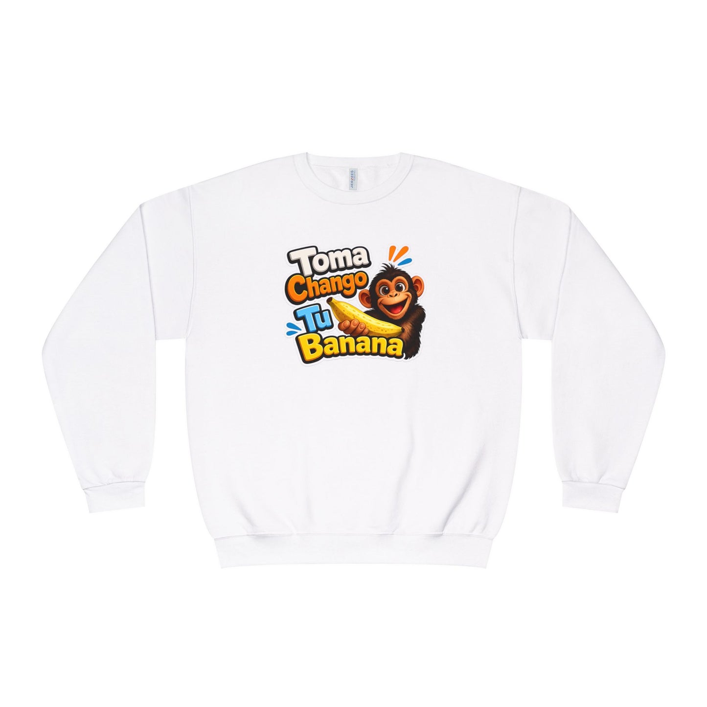 Unisex NuBlend® Crewneck Sweatshirt - Toma Chango Tu Banana
