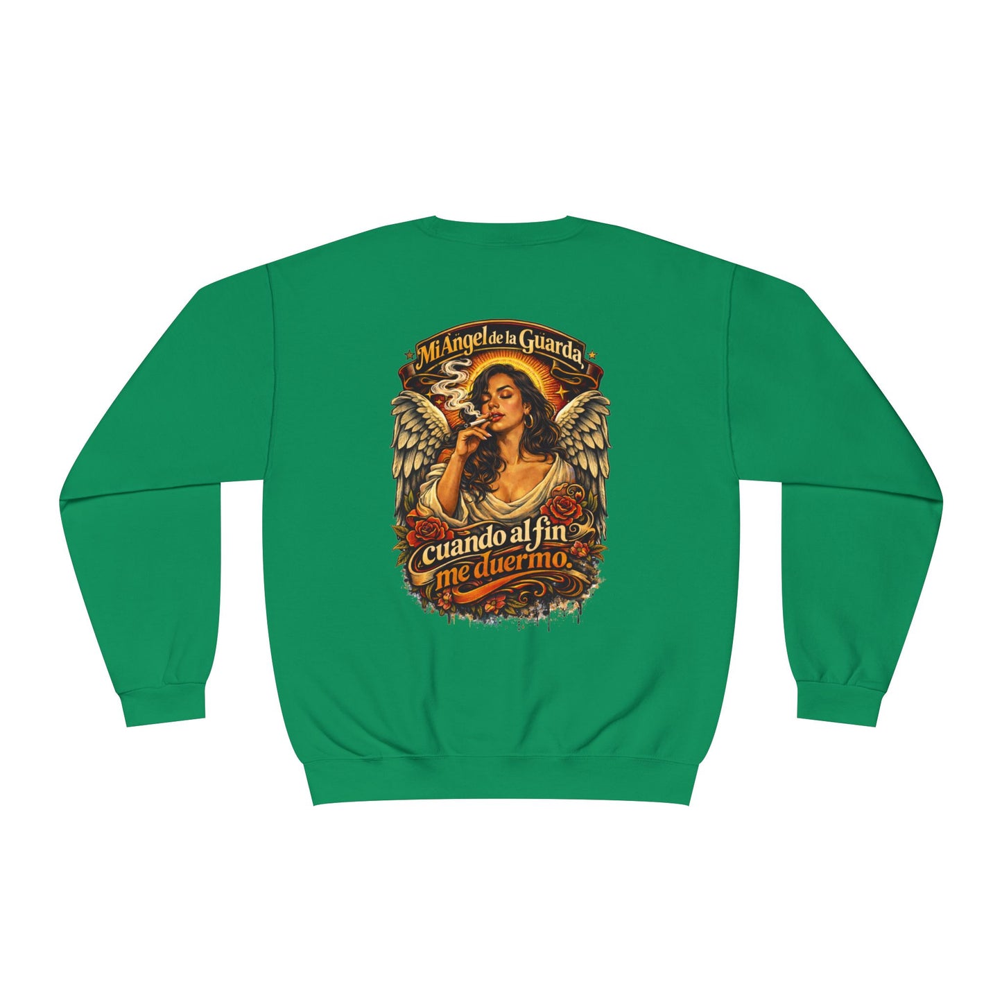 Unisex NuBlend® Crewneck Sweatshirt - Angel de Mi Guarda