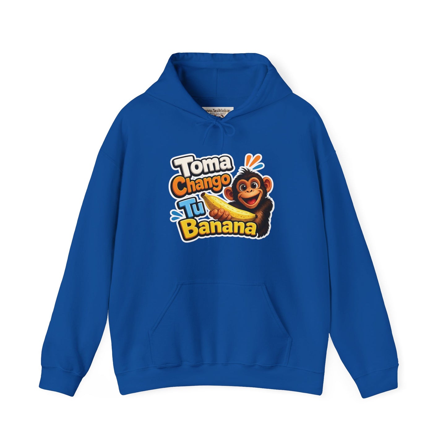 Unisex Heavy Blend™ Hooded Sweatshirt - Toma Chango Tu Banana