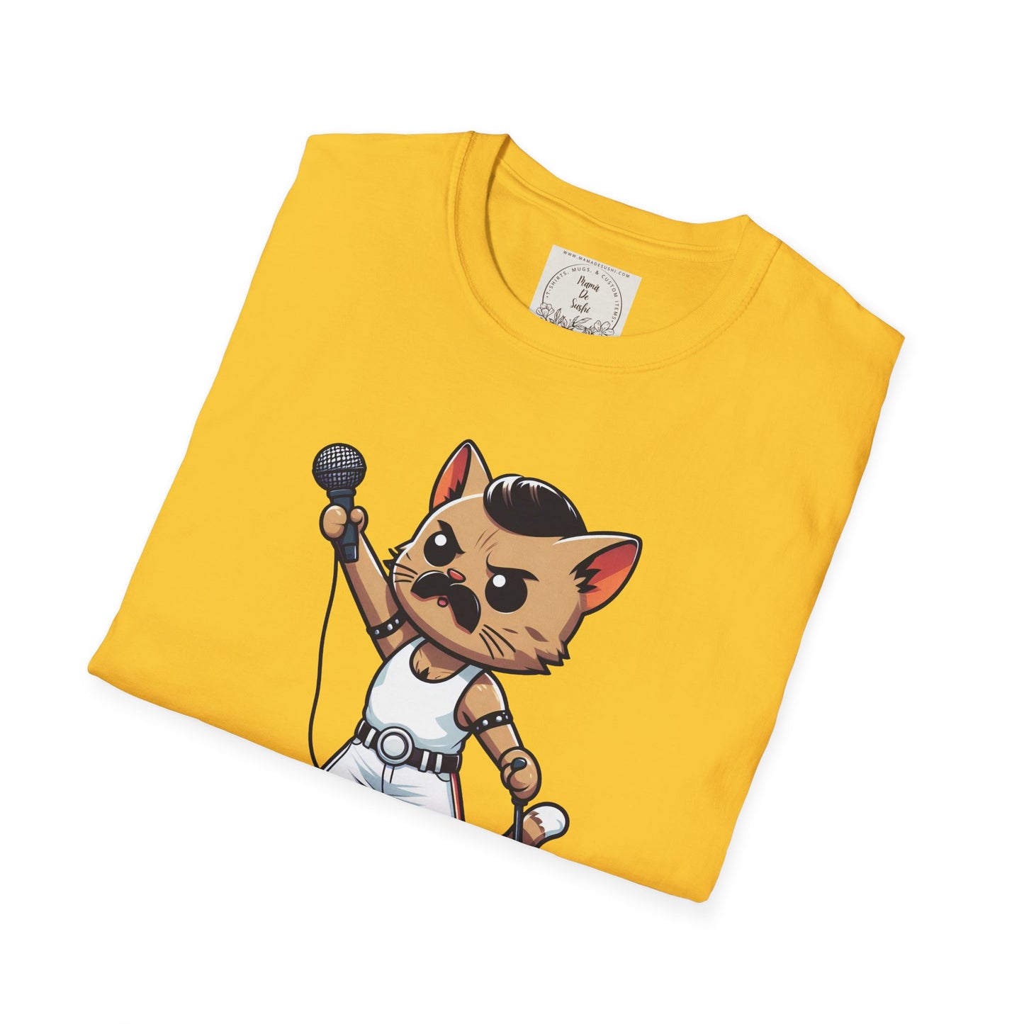 Kitty Mercury - Cat - Kitty - MamaDeSushi - Unisex Softstyle T-Shirt
