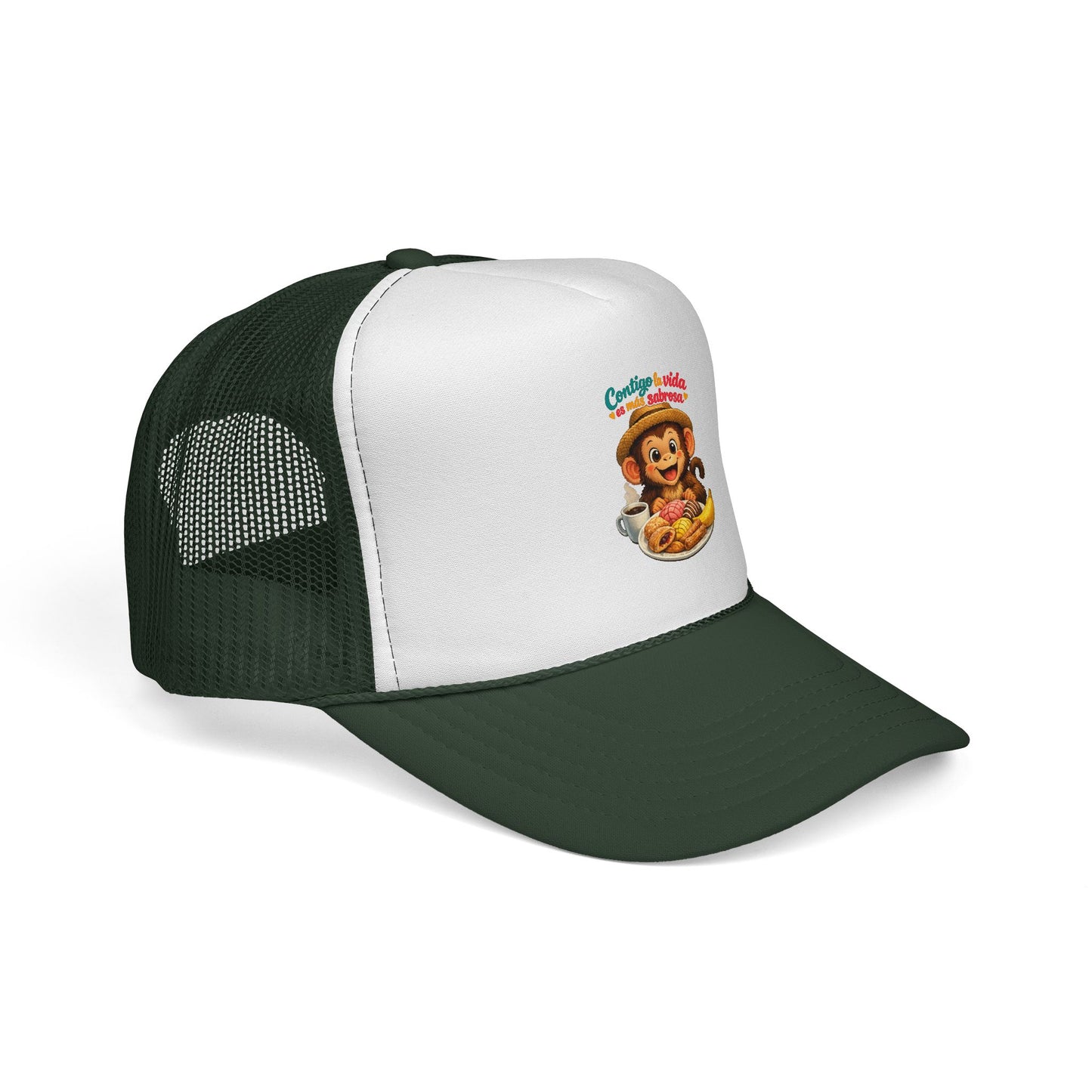 Trucker Caps - Contigo La Vida Es Mas Sabrosa
