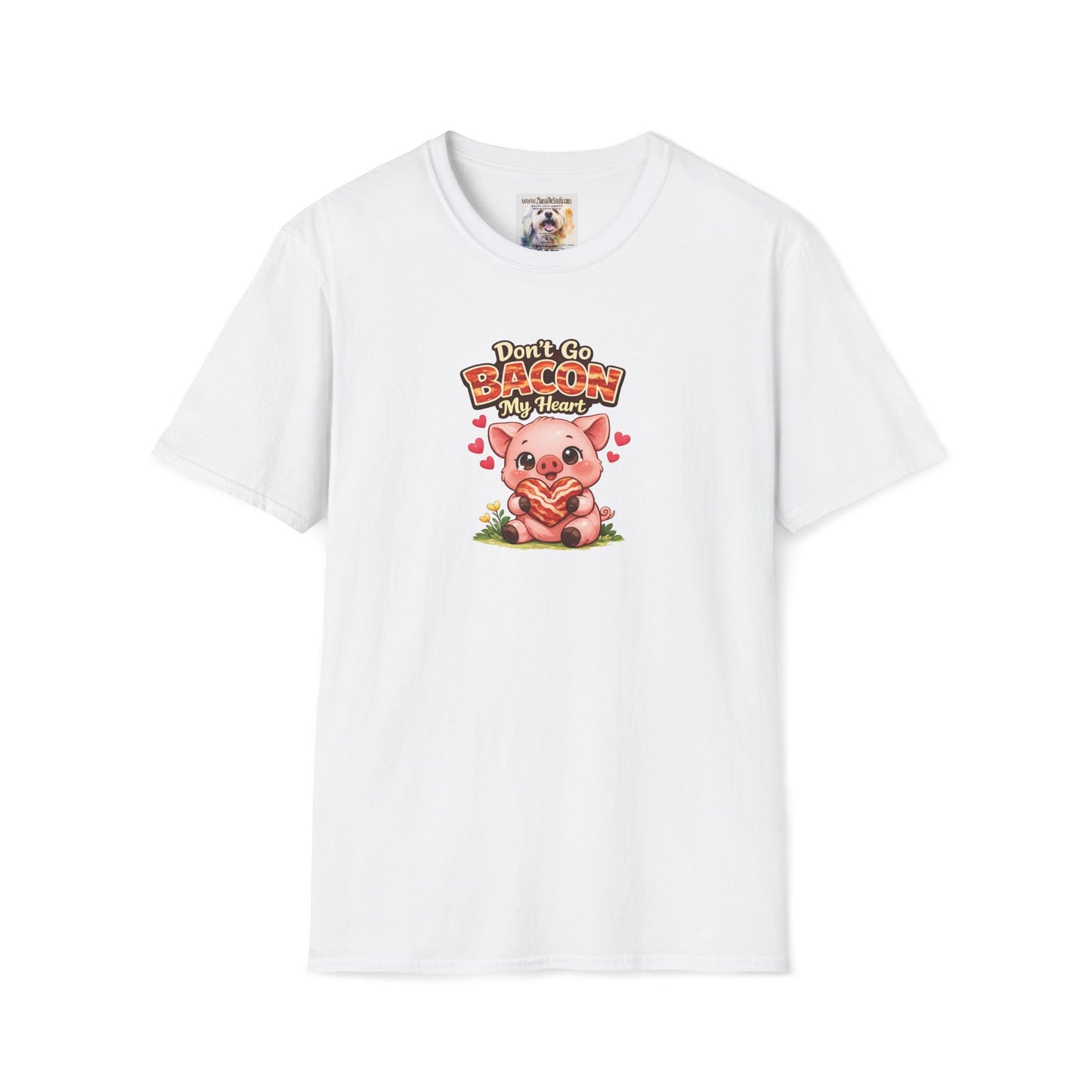 Unisex Softstyle T-Shirt - Don't go Bacon My Heart
