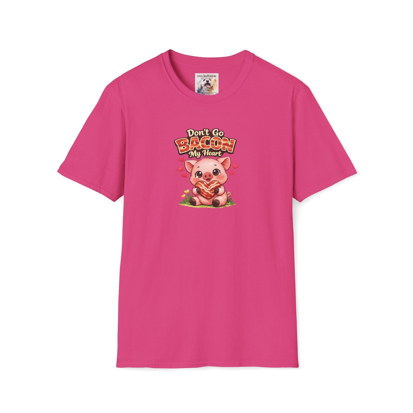 Unisex Softstyle T-Shirt - Don't go Bacon My Heart