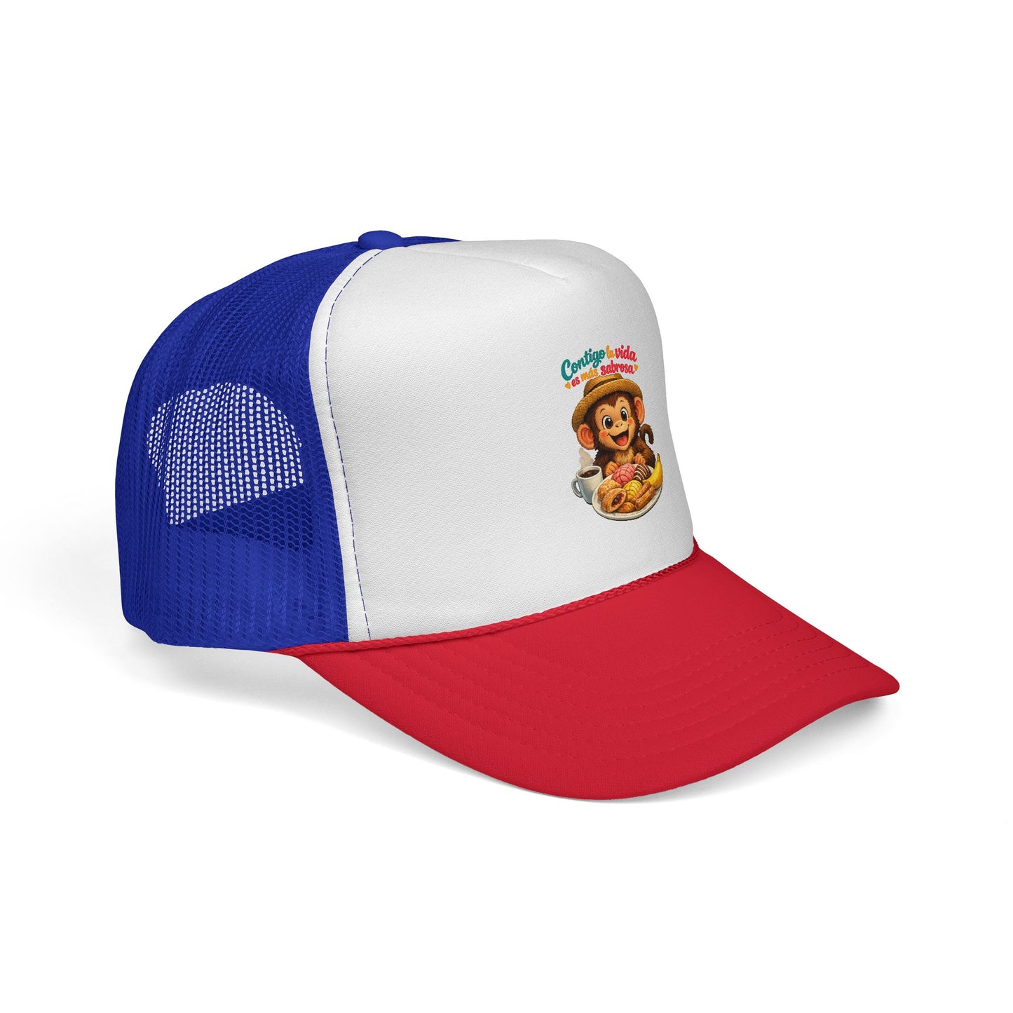 Trucker Caps - Contigo La Vida Es Mas Sabrosa