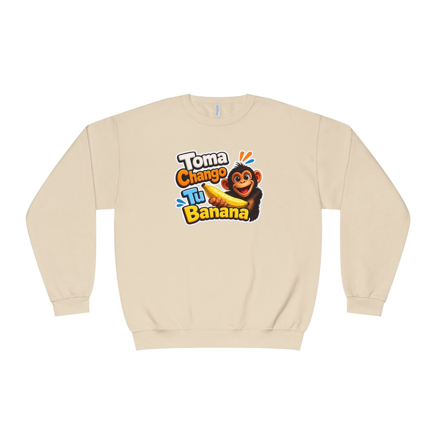 Unisex NuBlend® Crewneck Sweatshirt - Toma Chango Tu Banana
