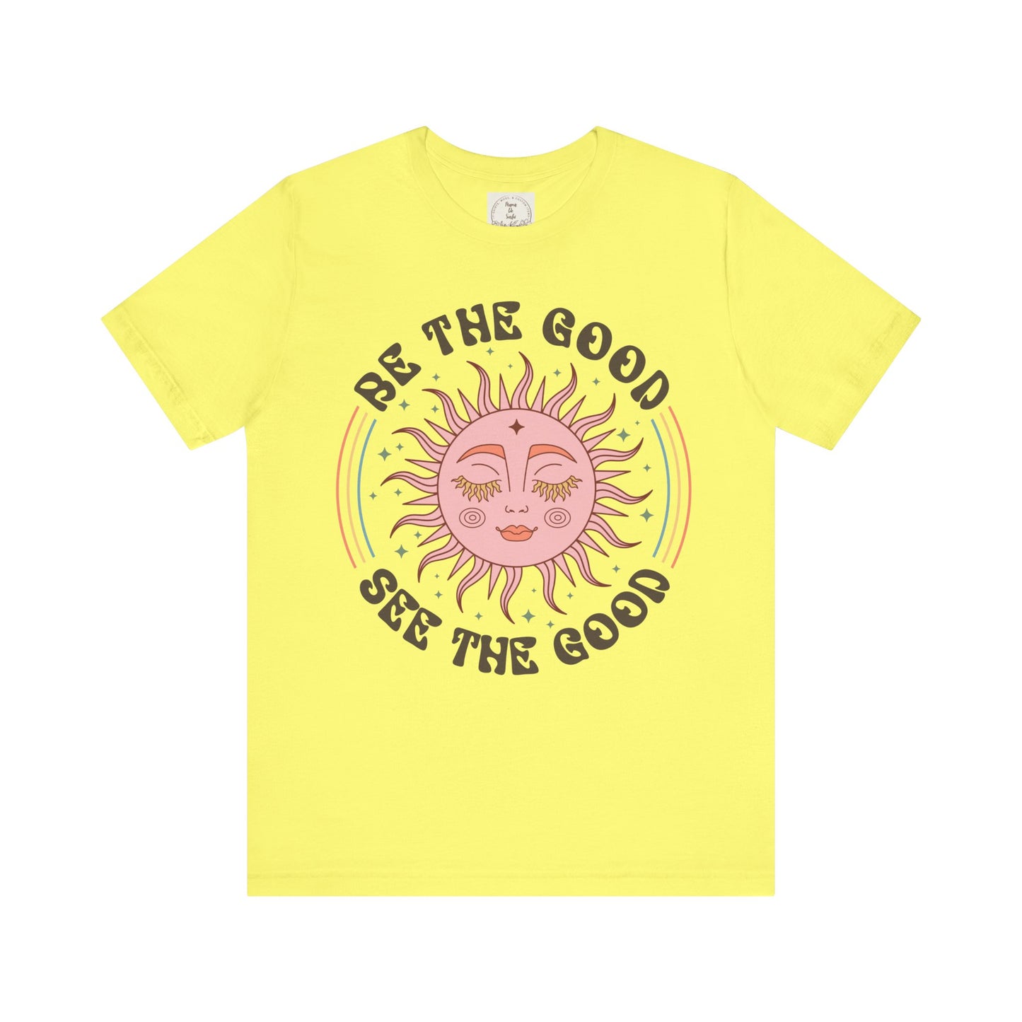 Be the Good See the Good - Boho Retro - MamaDeSushi - Unisex Jersey Short Sleeve Tee