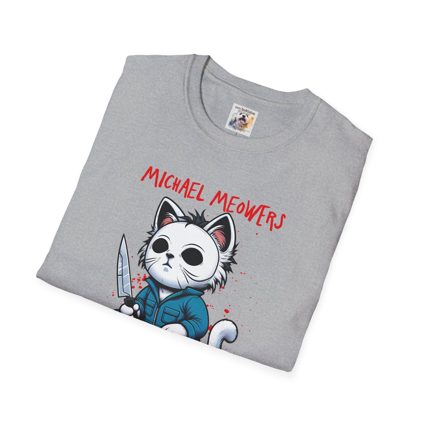 Michael Meowers - Cat - Kitty - MamaDeSushi - Unisex Softstyle T-Shirt